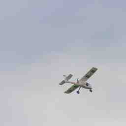 Scout aircraft high in the sky