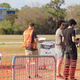 Waiting in the flight line