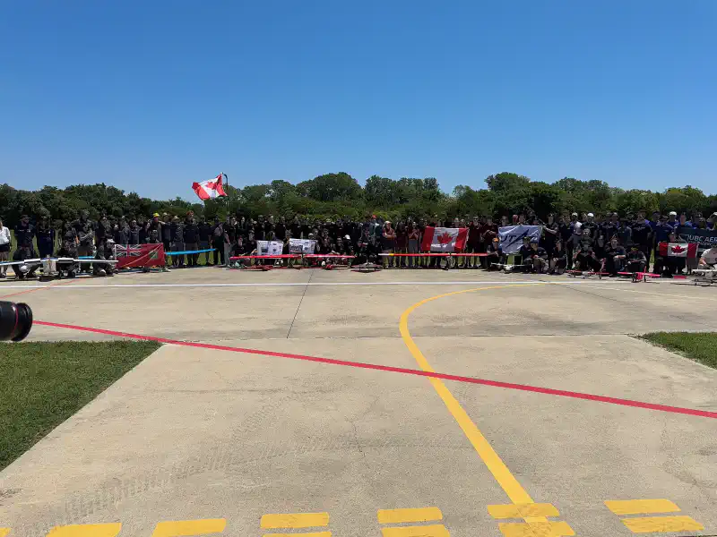 Many different Canadian teams attend the competitions