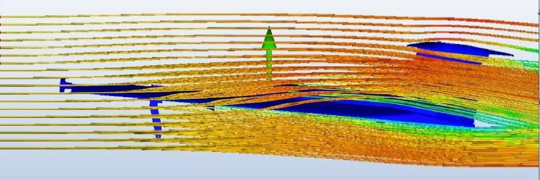 A CFD Simulation of the Aircraft